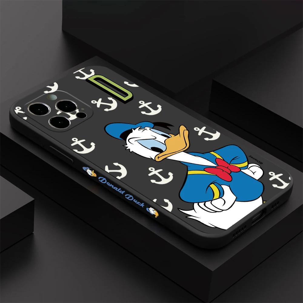 Daisy Donald Duck Phone Case for Oppo Realme C65 C63 C55 C53 C35 C33 13 11 10 9 8 8i 7 Pro Plus 4G 5G Straight Edge Soft Cover