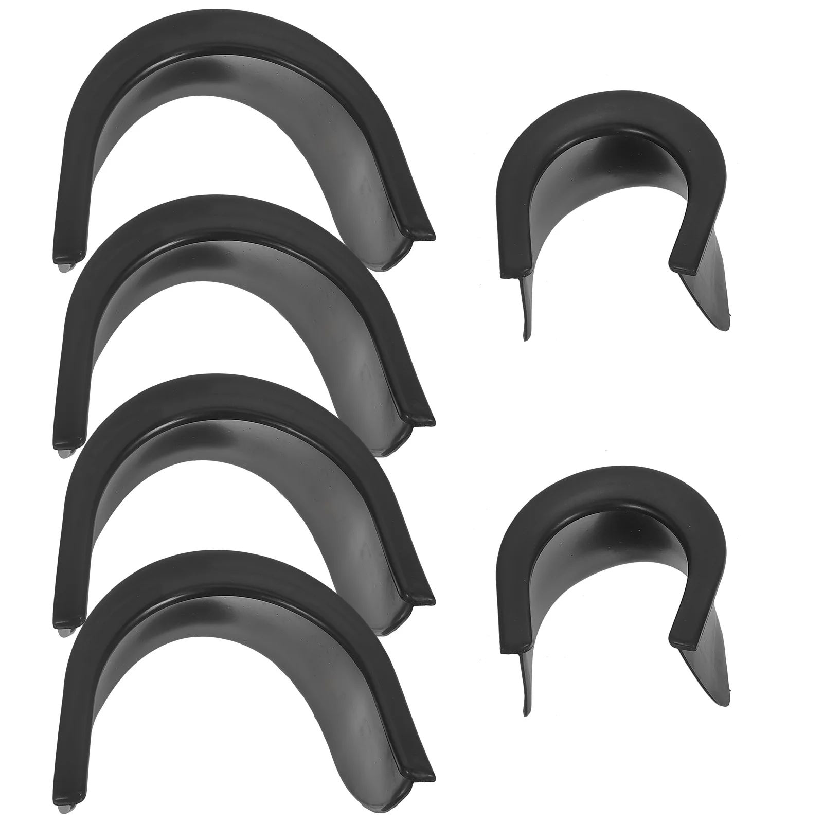 

6pcs Bag Mouth Protective Glue Durable Billiard Liner Liner Replaceable Snooker Hole Accessory Fit Standard Tables