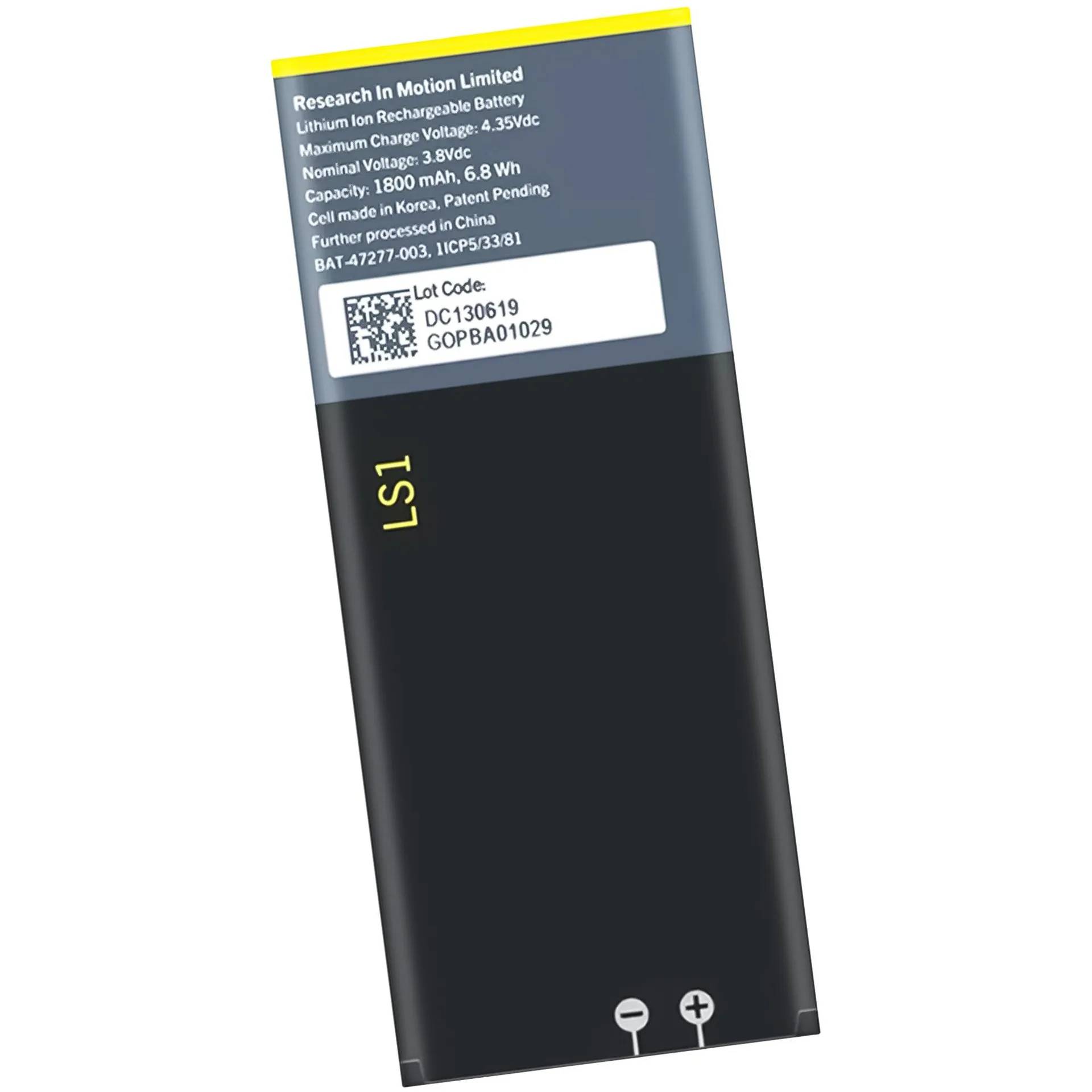 LS1  Replacement Battery For BlackBerry Z10 STL100-2-1-3 BBSTL100-4W BAT-47277-003 Mobile Phone High Quality Batteries