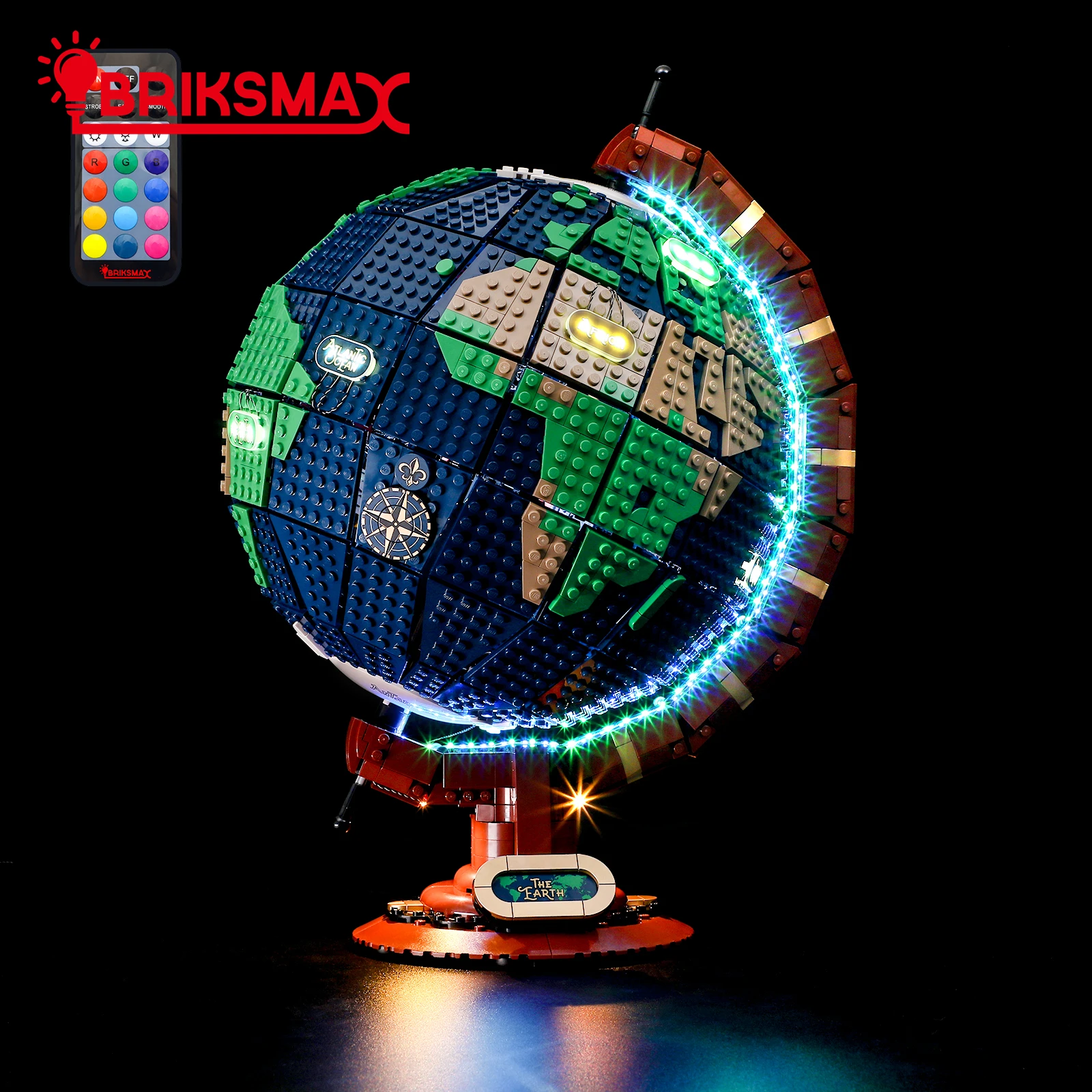 

BriksMax Led Light Kit for 21332 The Globe Building Blocks Set (NOT Include the Model) Bricks Toys for Children