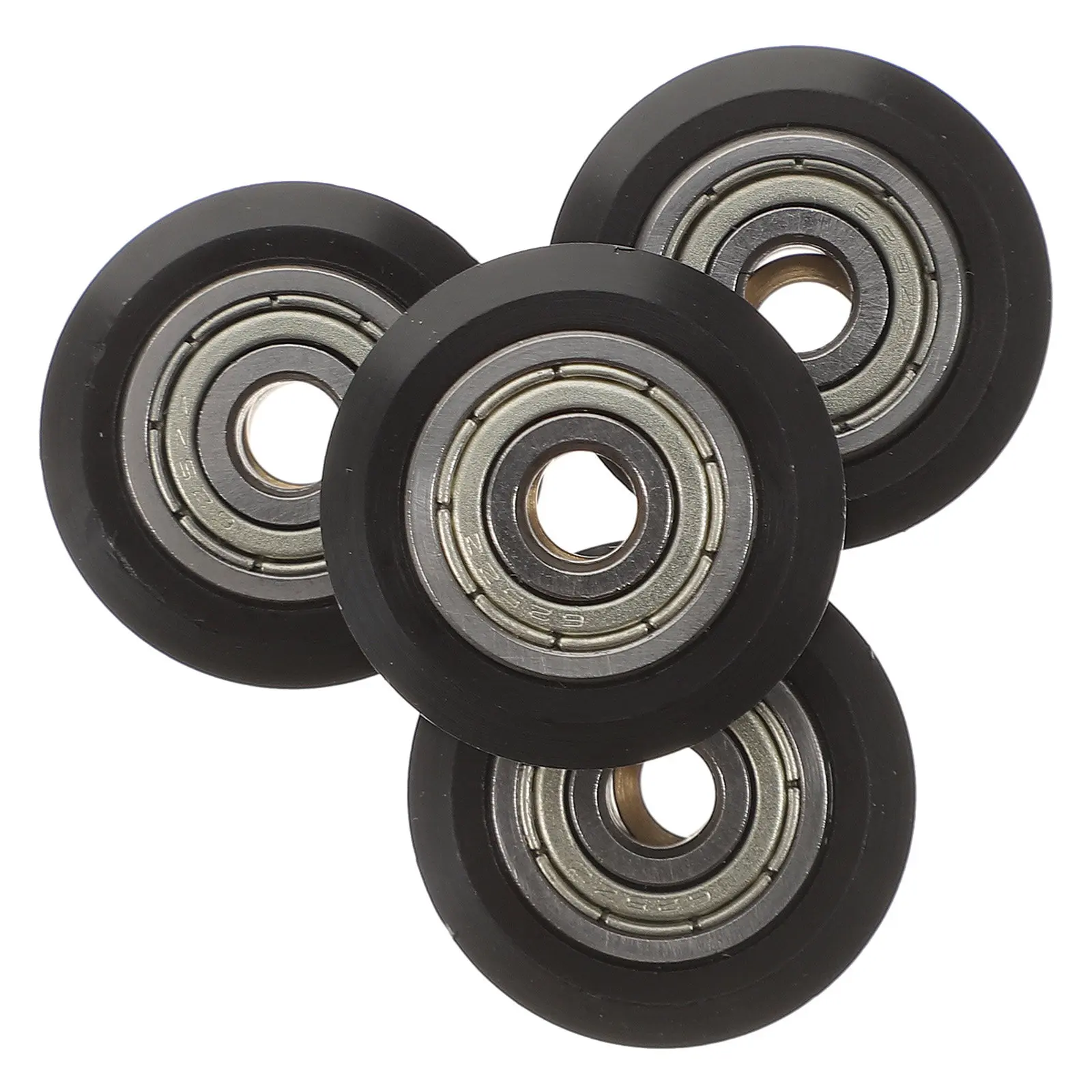 

Комплект из 4 металлических пассивных роликов для 3D-принтеров: бесшумные, высокоточные, с линейным подшипником