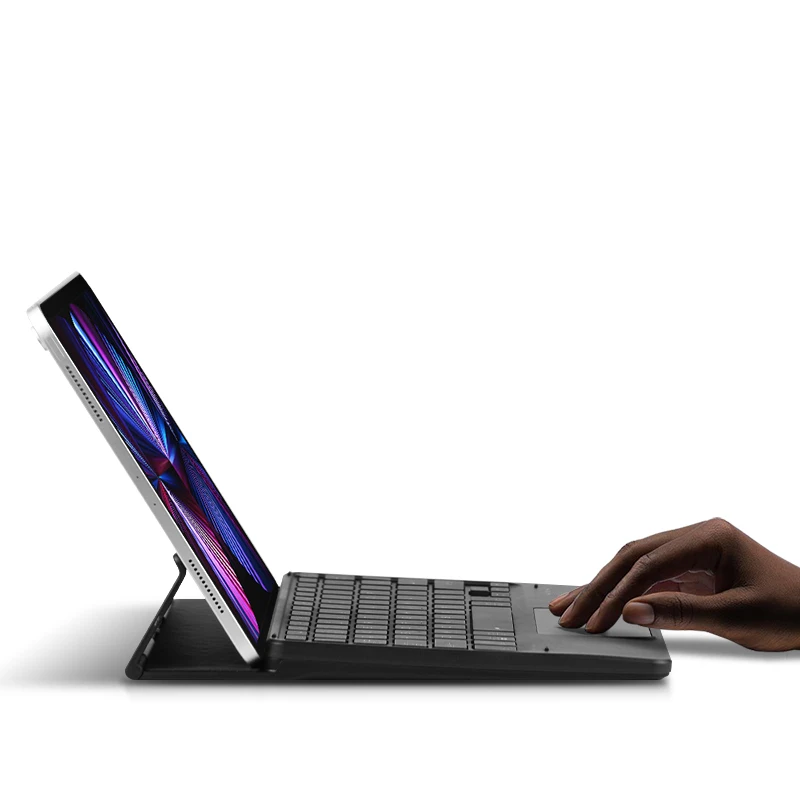 

Клавиатура для планшета AJIUYU для Samsung Galaxy Tab S10 S9 FE 10,9 дюйма S7 S8 A9 + 11-дюймовая A8 беспроводная BT сенсорная панель подсветка клавиатуры