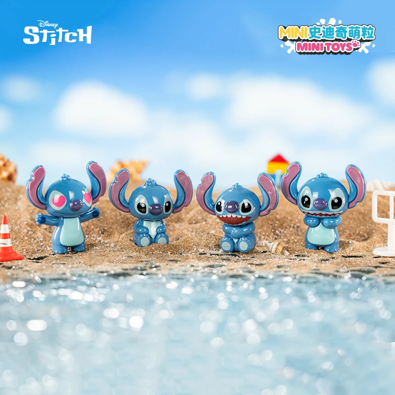 

Authentic Spot Disney Lilo & Stitch Mini Blind Box Toy Anine Stitch Cute Grain Interstellar Baby Doll Desktop Ornaments Kid Gift