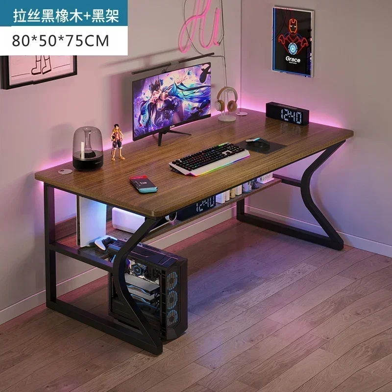 Bedroom Workbench Gaming Tables Simple Desktop Computer Desks Office Furniture Student Study Writing Desk and Chair Set