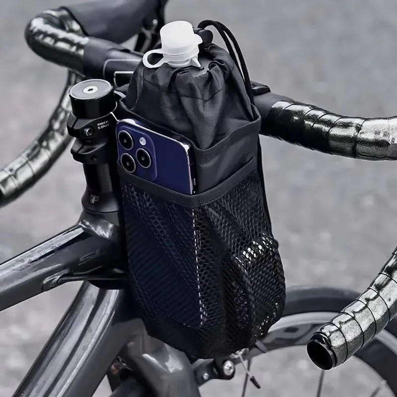 1/2 Stück Universelle Regenfeste Isolierte Fahrrad-Flaschentasche Lenker-Flaschenhalter für MTB Rennrad – Detail 2