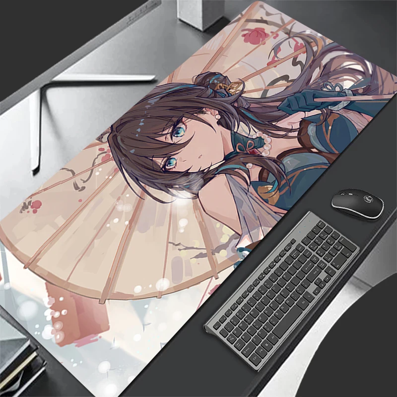 

Mouse Pad Ruan Mei Gaming Laptops Keyboard Mat Deskmat computer Accessories Desk Protector PC carpet Honkai: Star Rail Mousepads