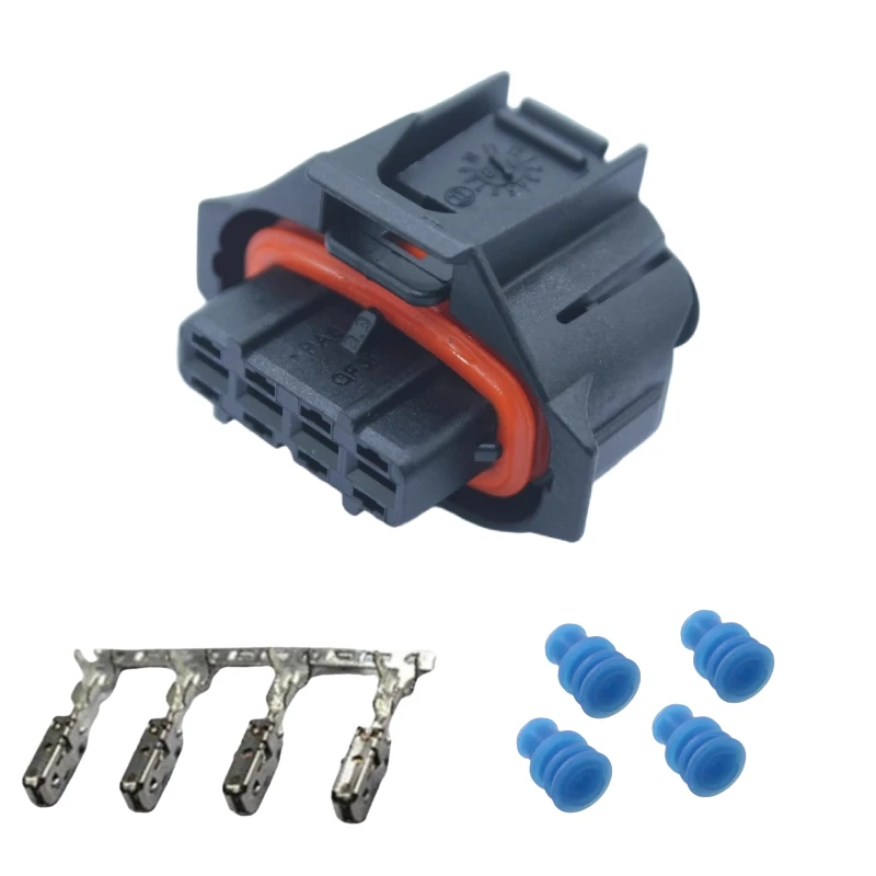 1928403736,Female Housing,Kompakt 1.1mm Connector,Wire-to-Device,4P,Wire Harness Plug, Sealed,Pitch 5.00mm,Tab Width 2.8mm