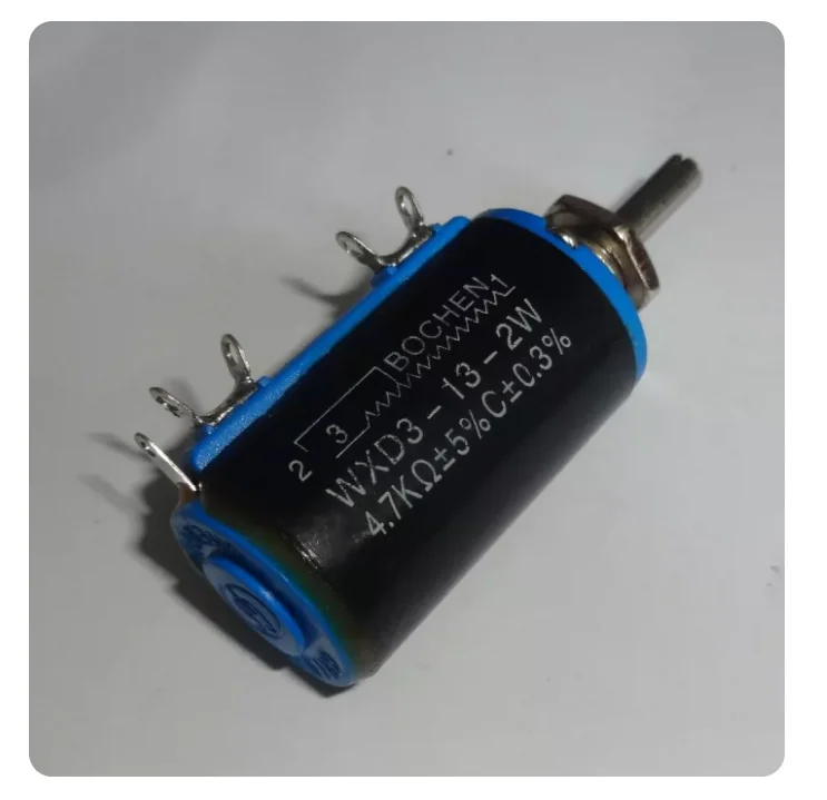 2PCS 4.7K 10K 22K 100K Precision Adjustable Potentiometer 100R 220R 470R 680R 3.3K 5.1K 47K WXD3-13-2W 10K 1K 2.2K