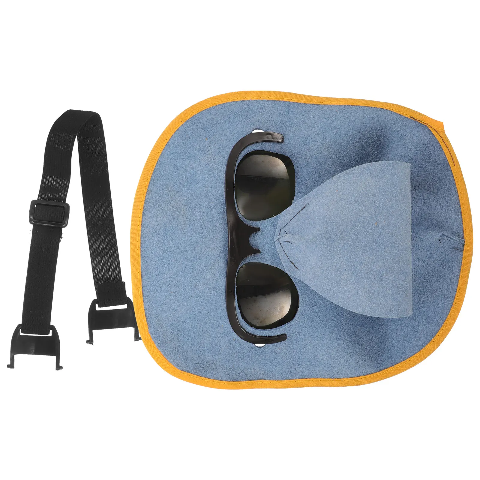 

Welding Mask Glasses Face Protection Mask For Welding Workplaces Shield Adjustable Headgear Eyeglass Black Safety for Welders