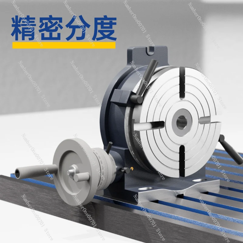 Rotary Dividing Disc Rotating Table Milling Machine Dividing Disc Vertical and Horizontal Dual-Purpose Rotary Table Splitter