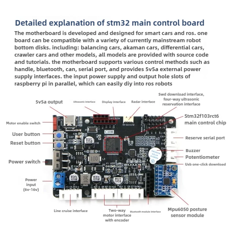 WHEELTEC Second Order Balancing Robot B585 DP2 Inverted Pendulum Two Wheel Self Balancing LQR Control Intelligent Car STM32