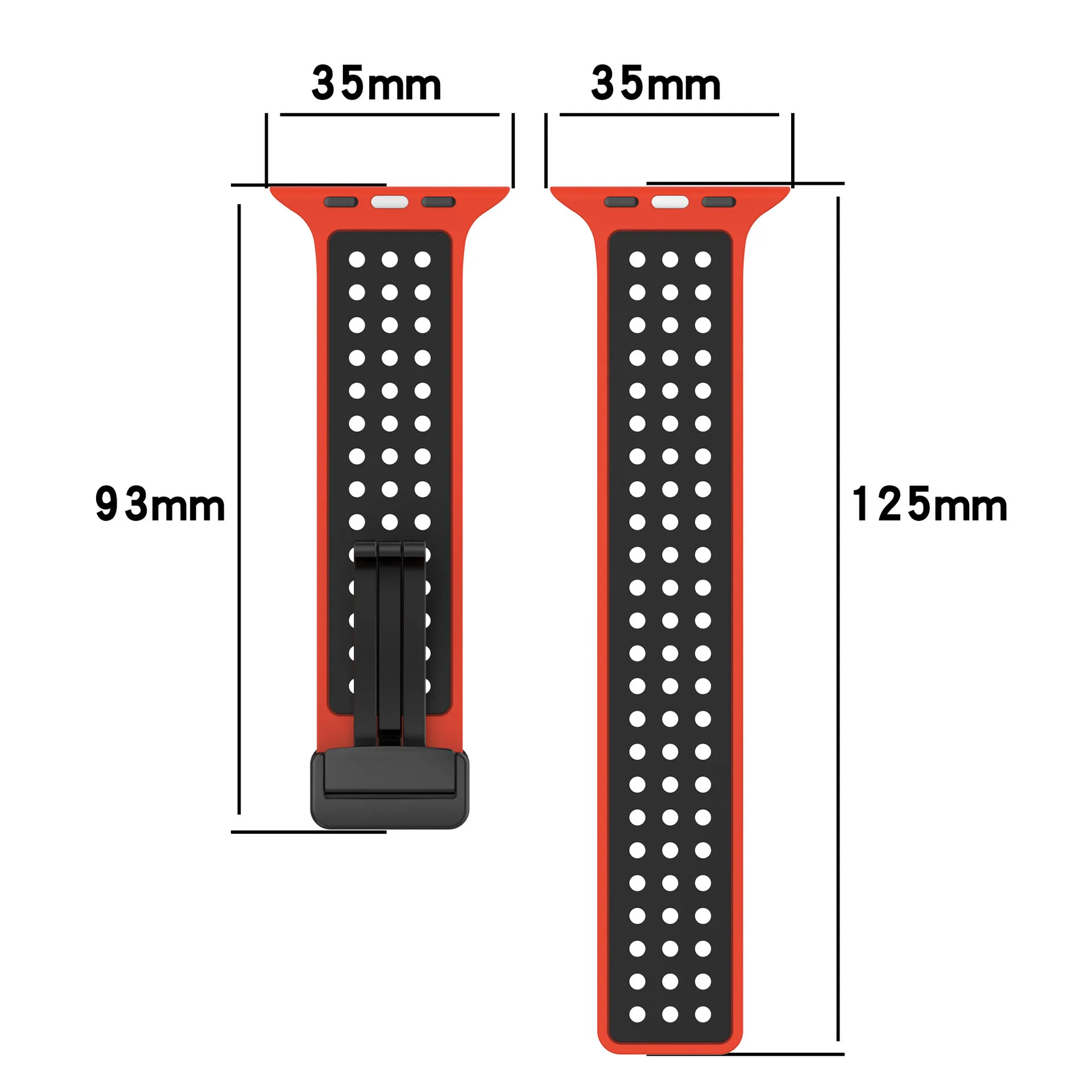 Magnetic sports strap for Apple watch band 45mm 44mm 42mm 40mm 41mm 38mm Silicone Bracelet iWatch Series Ultra 49mm 9 8 SE 7 6 5