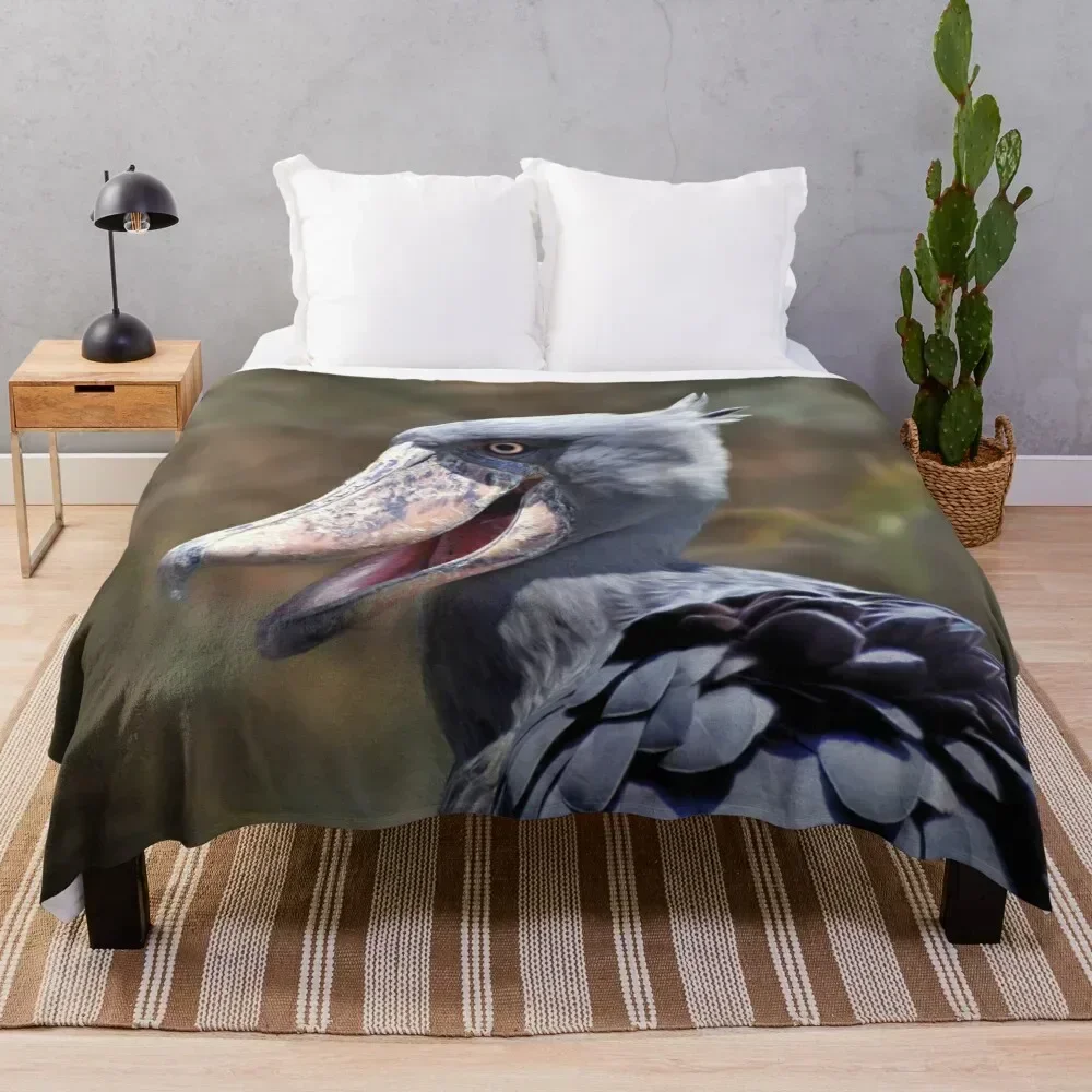 

ShoeBill Throw Blanket Soft Warm Blanket Gift for Men Women Adults