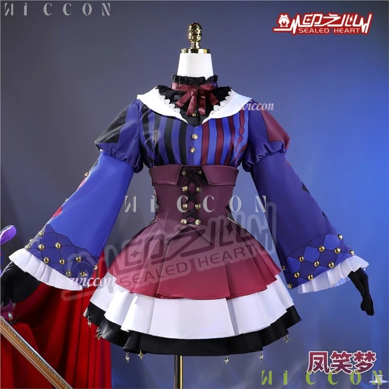 ハロウィンコスチュームプロジェクトセカイ-鳳鳥エミュ-コスプレ衣装-アニメキャラクター衣装-カラフルステージフィート-大人女性用-disfraz-2052