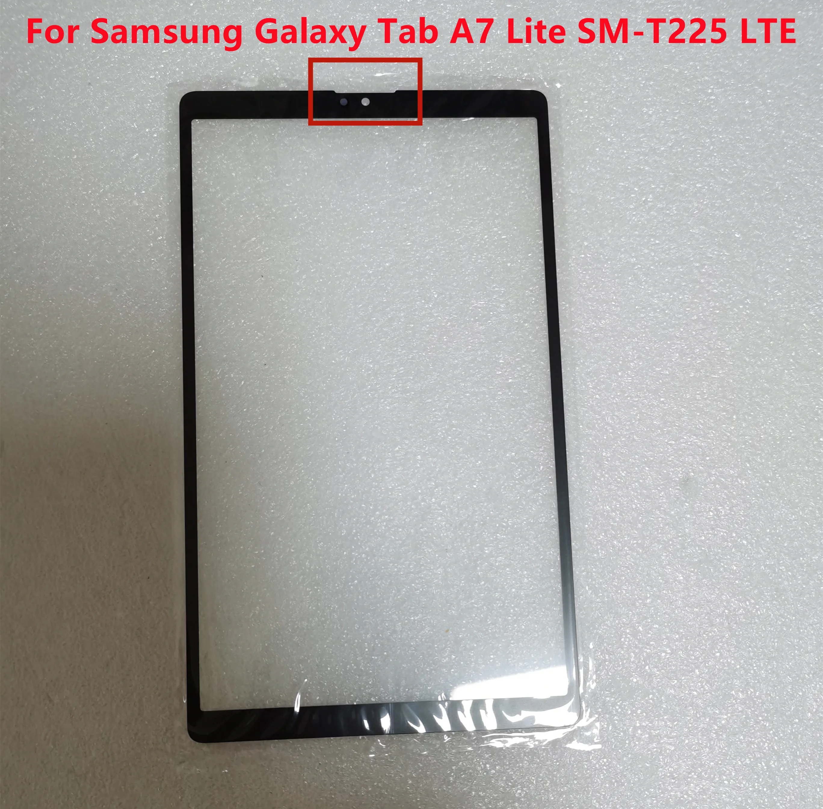 New For Samsung Galaxy Tab A7 Lite SM-T220 Wifi SM-T225 LTE T225 T220 Touch Screen Front Glass Panel With Laminated OCA Glue