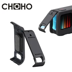 For GoPro 9 10 11 12 13 Rechargeable Side Cover Case Replacement Battery Lid Door Cover For Go Pro Hero Black Camera Accessories