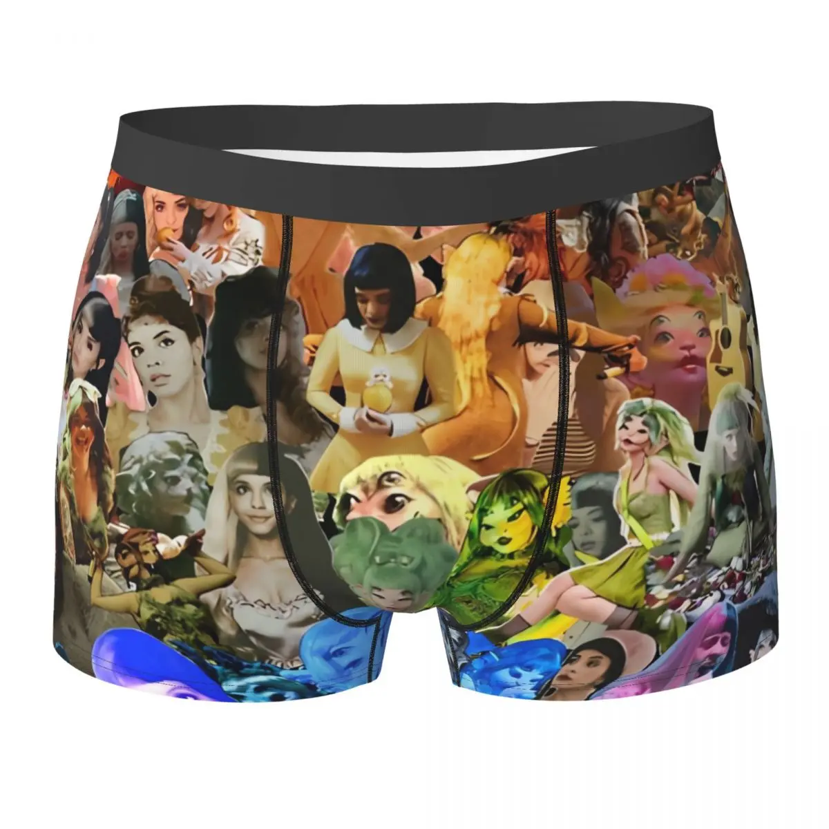 

Melanies Singer Portals Underwear Martinez Music Album Men's Shorts Briefs Stretch Boxer Shorts Hot Design Large Size Panties