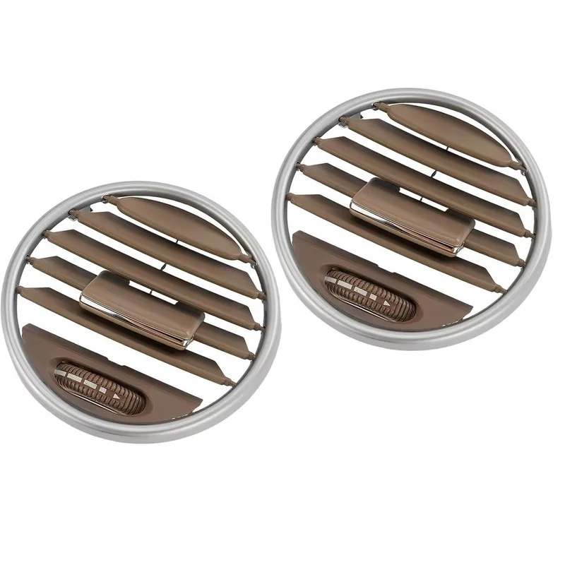 Super Sale 1648301954 Dash Air Vent Grill Cover for Benz GL350 GL450 GL550 X164 W164 ML300 ML350 ML500 ML63 2006-2012 Brown
