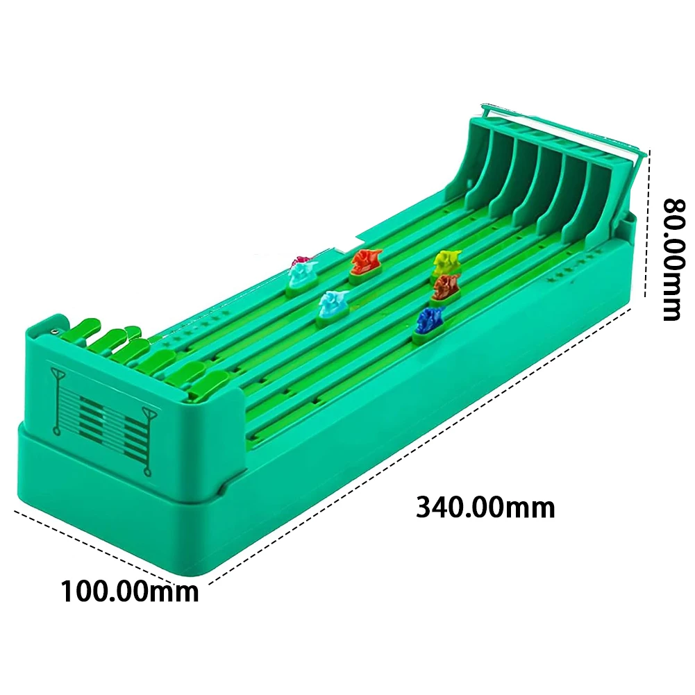 Tisch-Pferderennen-Spiel mit 6-teiligem Pferderennen-Spiel, interaktives Spielzeug, Hand-Auge-Koordination für Familienspiele
