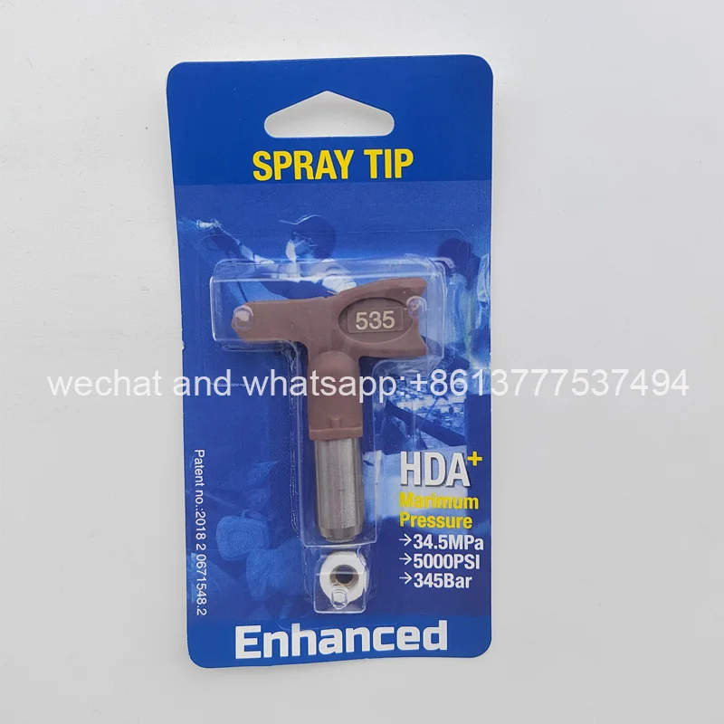 Imagem -04 - Hda-airless Bicos de Pintura Pontas de Pulverização Reversíveis Pontas do Pulverizador Airless Pulverizador Peças de Máquinas de Pulverização