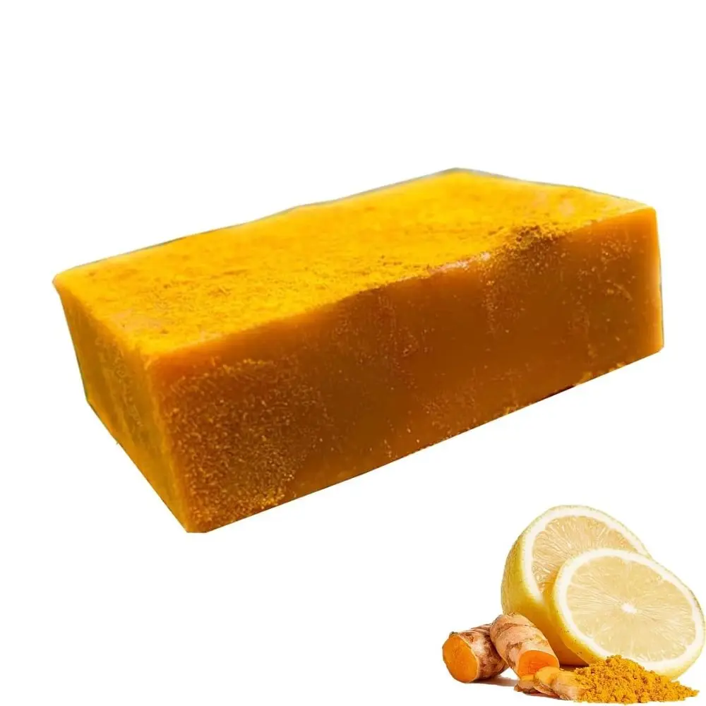 Handmade Turmeric Brightening Soap Degreasing And Moisturizing Anti-Aging Soap Natural Turmeric Soap Gentle Cleansing