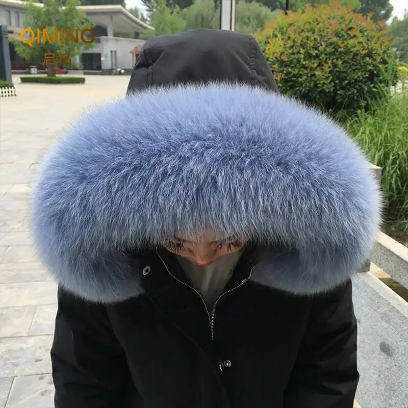 Рисунок 5 - 100% натуральный воротник из натурального лисьего меха