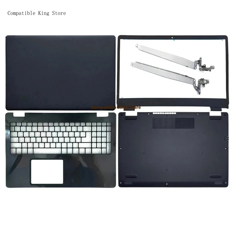 L New for Dell inspiron 3501 3502 3505 08WMNY Back Cover LCD Front Bezel Hinges Palmrest Topcases Bottom Tray Shell Cases