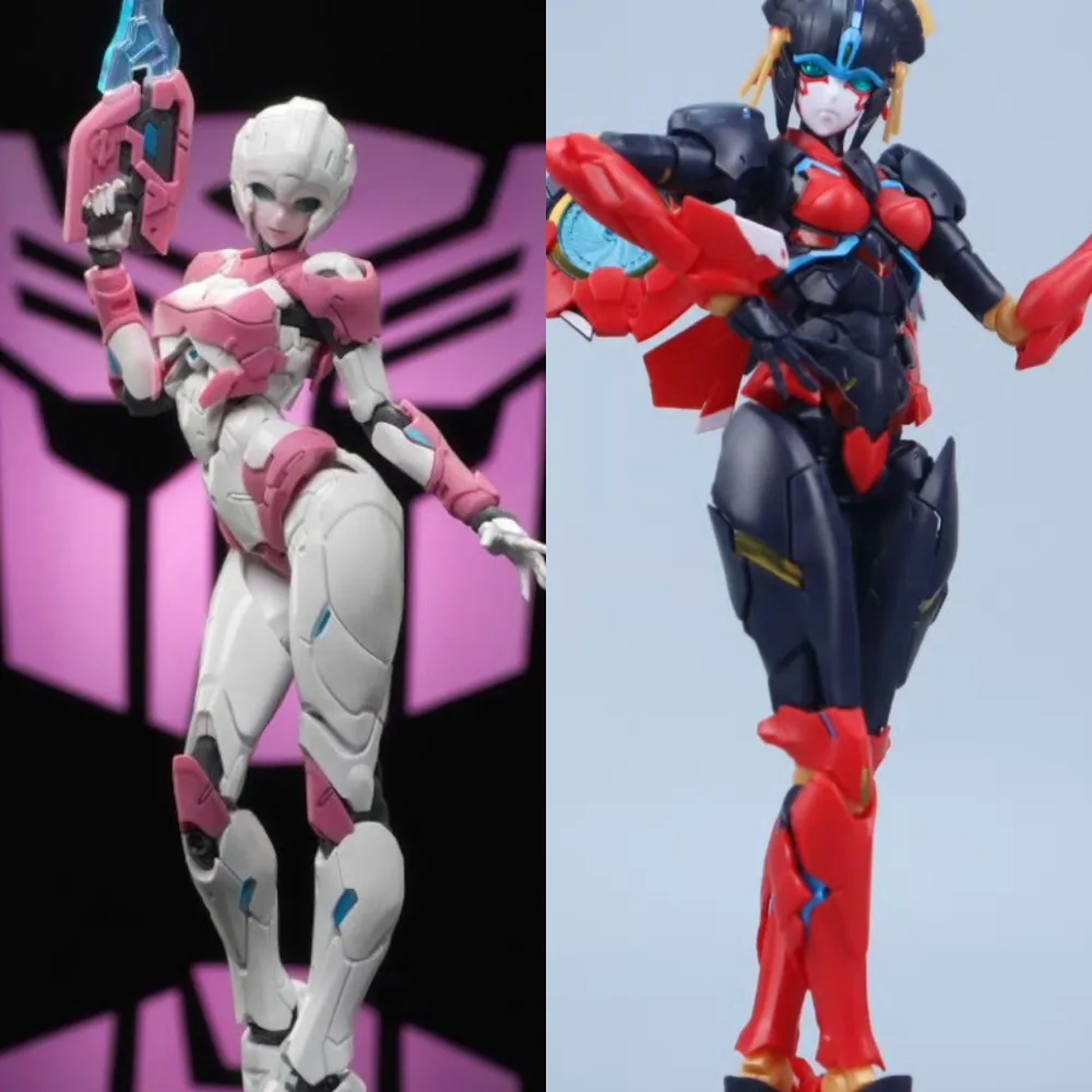 

MD002 MD004 Прецизионное покрытие Arcee Windblade Обычная темная сборная модель 1:1, материнская машина