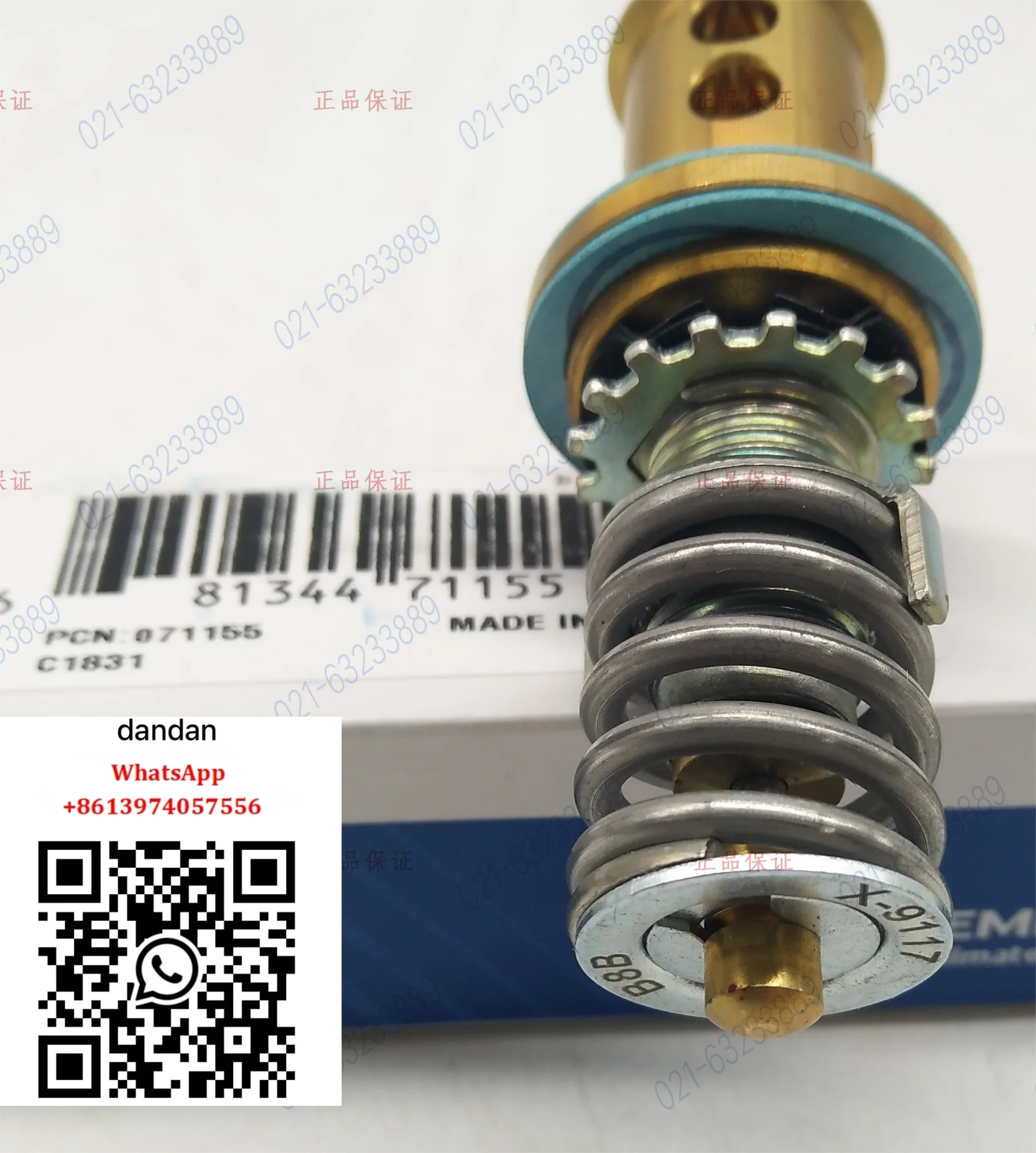 Applicable to Air conditioner chiller expansion valve X11873 X9117 B6B B7B B8B B10B valve core