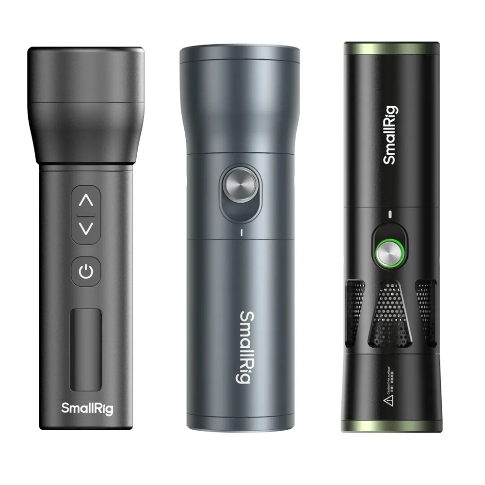 SmallRig RF05B / RF10C / RF20C LED Photography Flashlight Portable Focusable LED Video Light with Patterned Light Filters