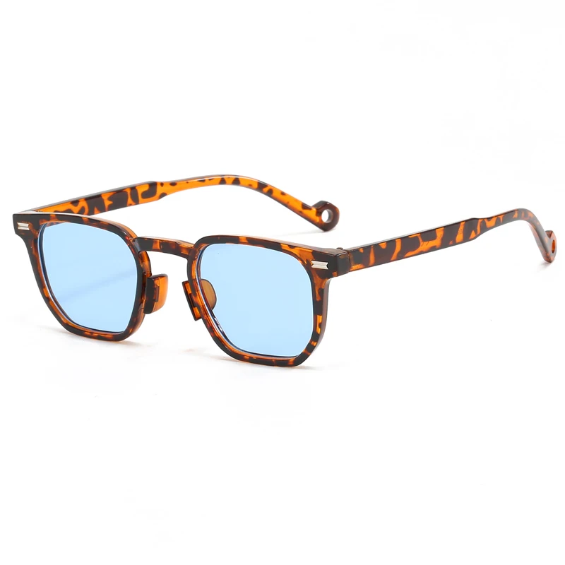 2024 Mode neue Persönlichkeit Midin polygonale kleine Rahmen Brille Box Retro Sonnenbrille ins Sonnenschutz Mode Sonnenbrille weiblich