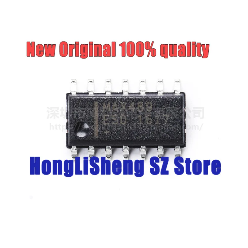 

Набор микросхем MAX489ESD + T MAX489ESD MAX489 SOP14, 100% новый и оригинальный, 10 шт./партия