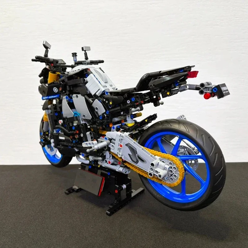 1478 قطعة التكنولوجيا 42159 MT-10SP MOC 42159 تجميعها دراجة نارية بنة عدة ، سرعة نموذج ألعاب الطوب وهدايا الأطفال
