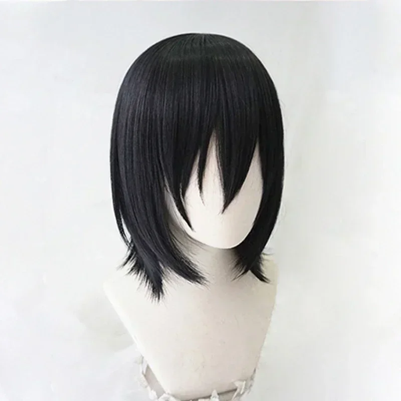 Nouveau Anime Fyodor perruque Bungo chiens errants Fyodor Dostoïevski Cosplay perruque courte noir résistant à la chaleur cheveux synthétiques Perucas Anime perruques