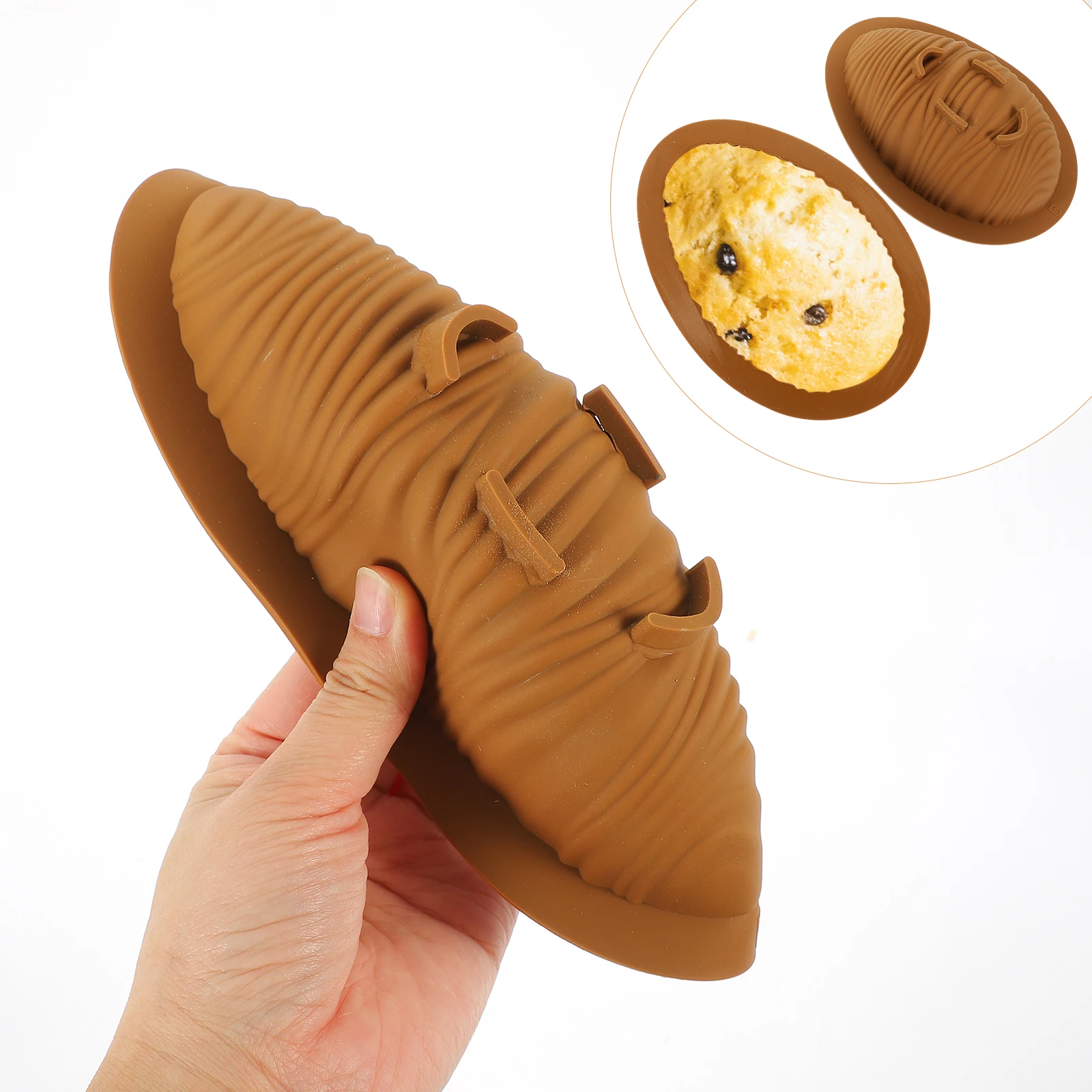 

1Set Silicone Easter Egg Chocolate Mold Heat-Resistant Cookie Mold for Candy Cake Biscuit Fondant Baking Supplies