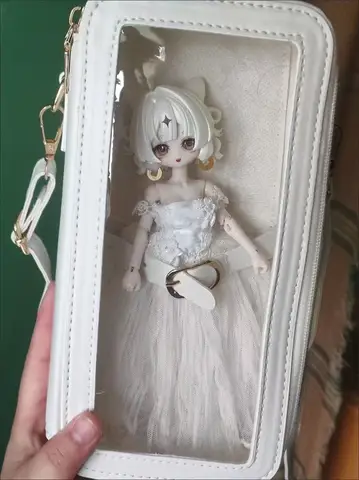 Кейс для мини-кукол BJD 1/12 из искусственной кожи