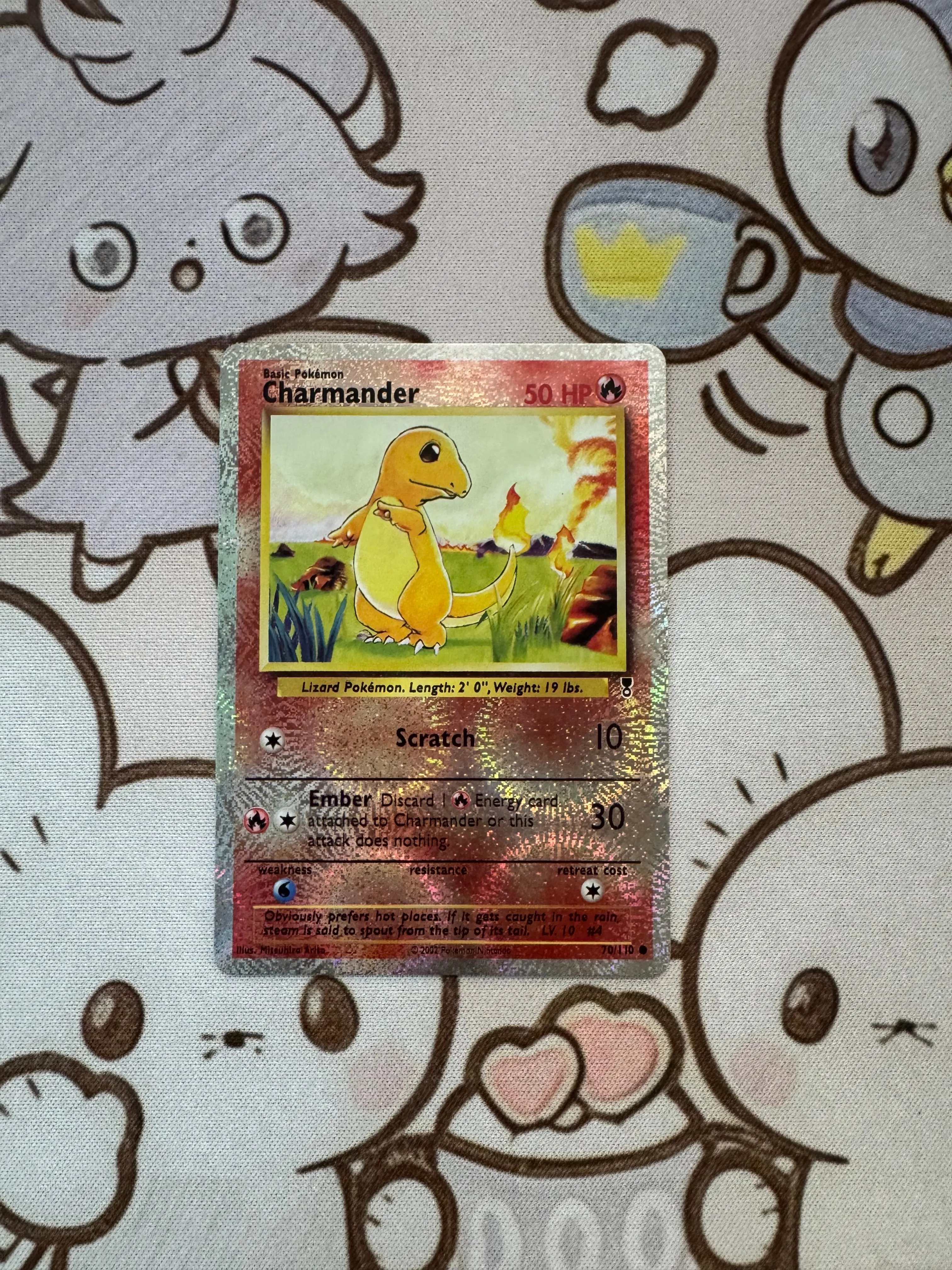 Pokémon Cartoon Flash Card Collection | Big Bird, Hudi, Little Fire Dragon, Daidai Beast Collection Cards
