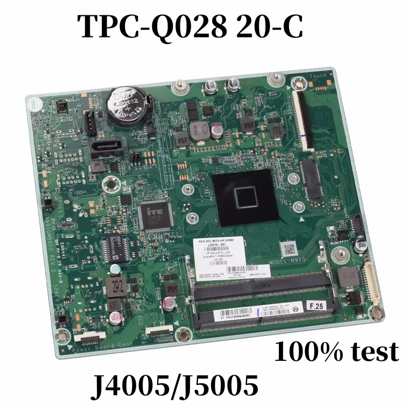 

Original For HP TPC-Q028 20-C AIO Motherboard L03379-001 L03379-601 L03379-002 L03379-602 DAN91GMB6D0 CPU:J4005/J5005 100% Work