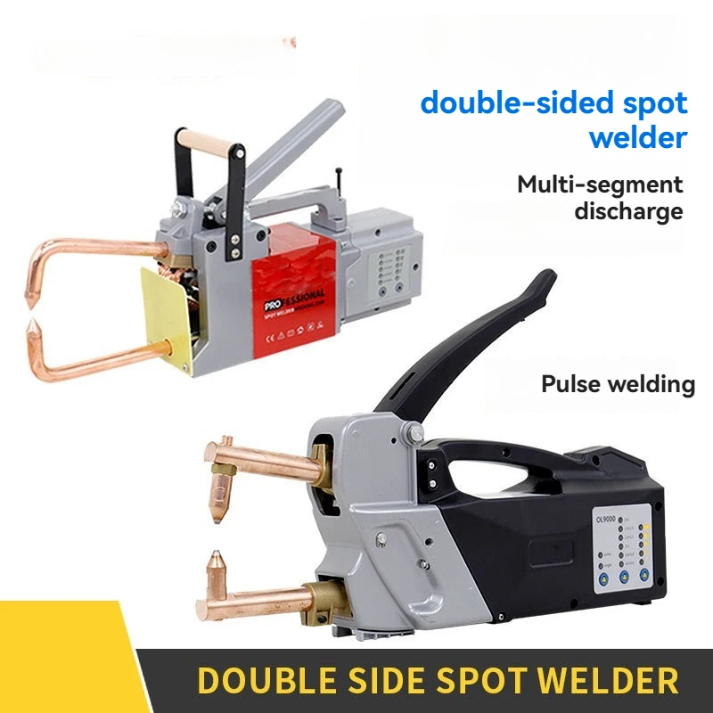 Handheld Double-sided Spot Welding Machine, Portable Automotive Body Spot Welding Machine OL-8000 Sheet Metal Repair Tool