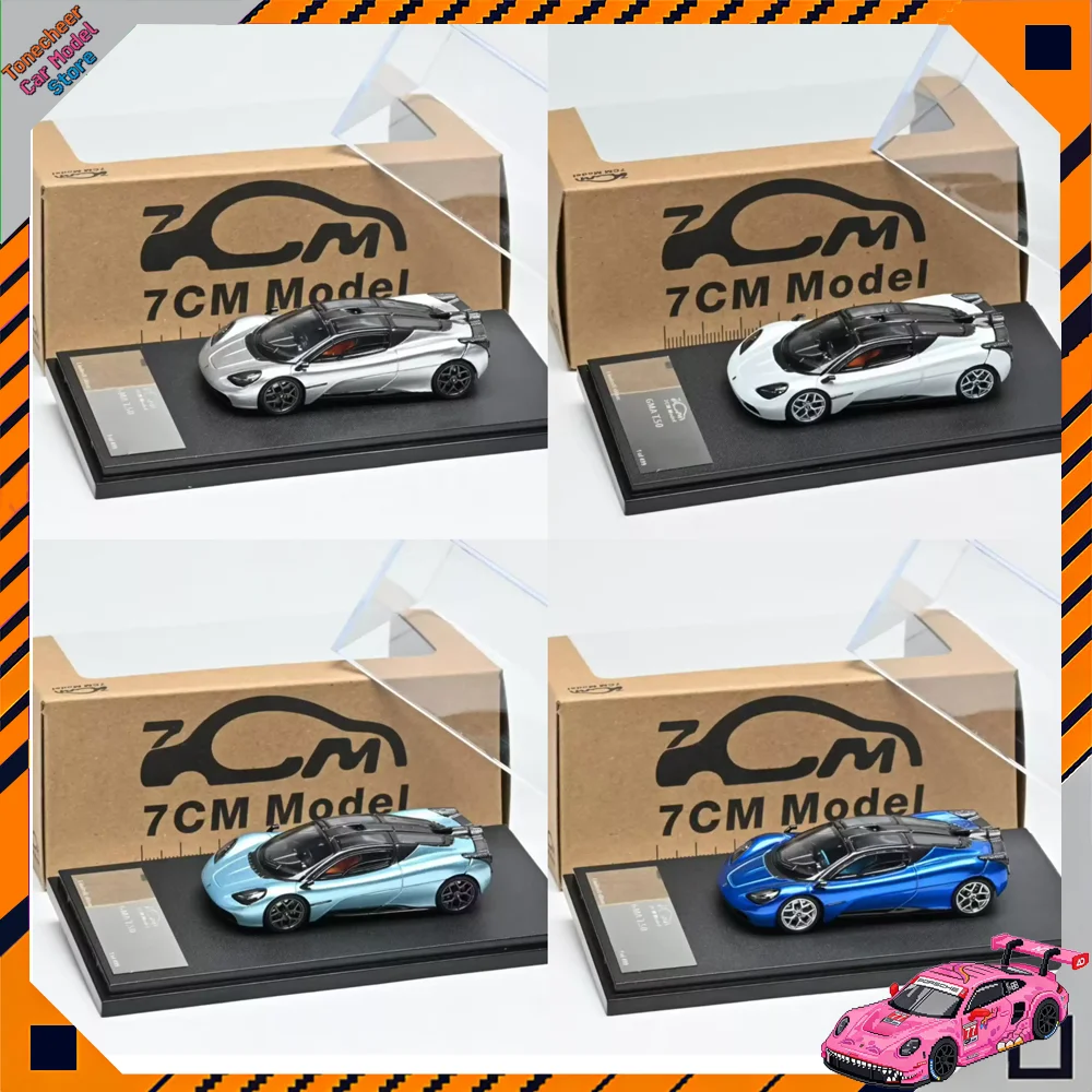 

In Stock 7CM Model 1:64 Scale Gordon Murry Automotive GMA T.50 Diecast Alloy Car Model Hobby Miniature Diecast Collection Toys