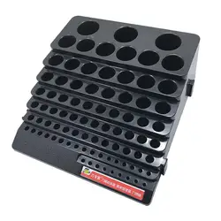 New 3mm~32mm 85 Holes Drill Bit Square Stand Holder Electric Drill Tools