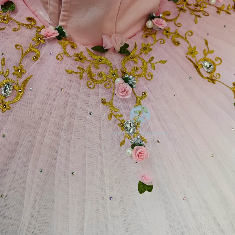 High-end new private custom flower god awake Pakita sleeping beauty ballet TUTU performance skirt adult and children