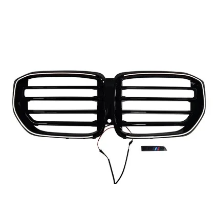 Suitable for 2023-2025 G05 BMW X5 horizontal bar with lights M model LED grille 2023-2025 BMW X5 G05 front luminous grille