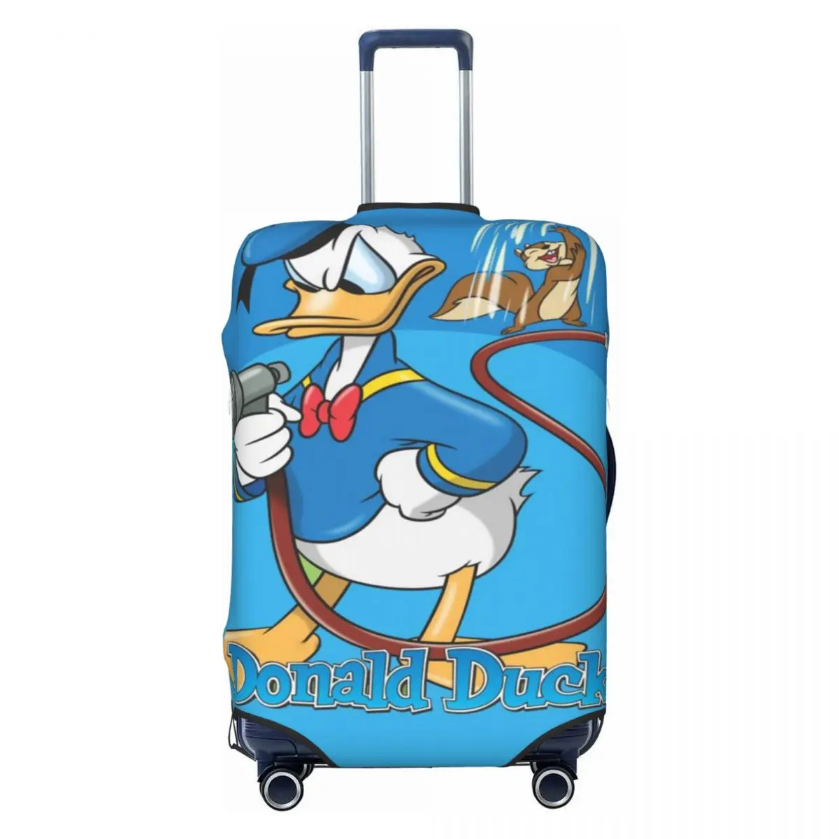 

Custom D-Donaldes Duck Anime Wallpaper Luggage Cover Protector Fashion Travel Suitcase Protective Cover for 18-32 Inch