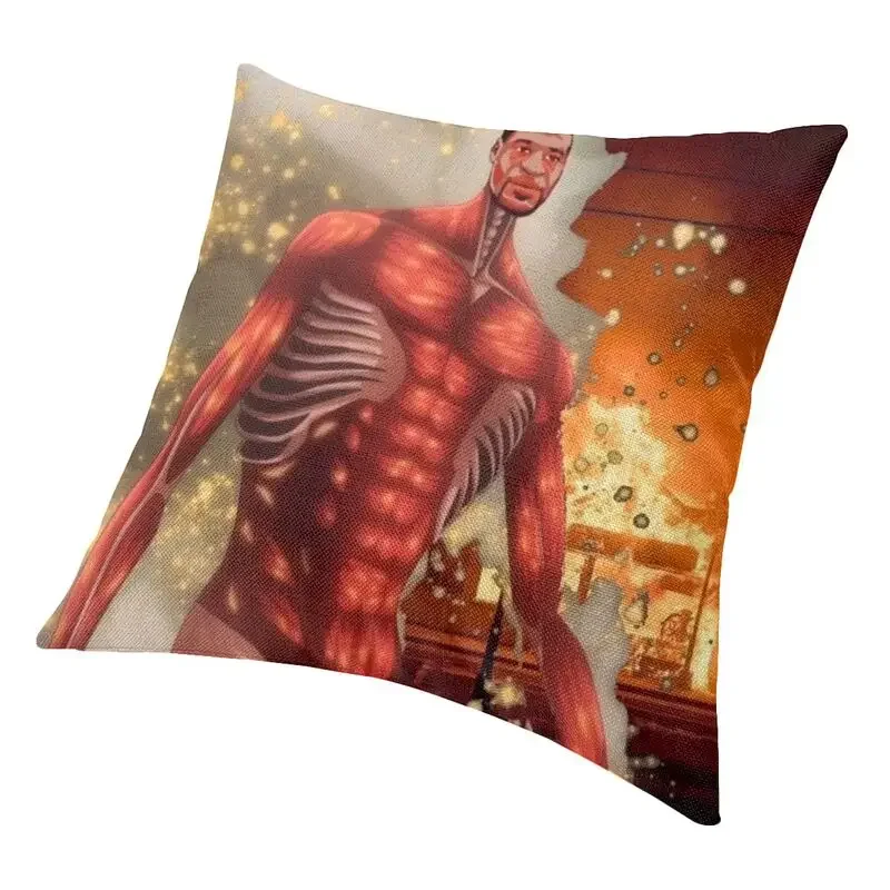 Luxury George Floyd Cushion Cover for Sofa Velvet Pillow Case Home Decor Pillowcase pillow covers decorative