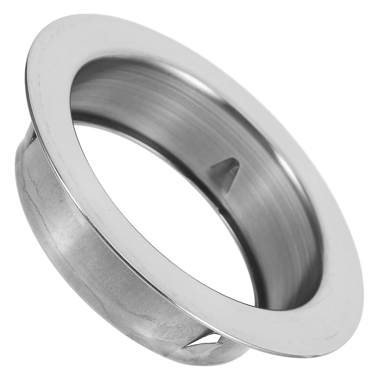 الفولاذ المقاوم للصدأ مكيف الهواء ثقب غطاء جدار حلقة الزخرفية مقاوم للماء دائم للمنزل مكتب صنبور المطبخ #1