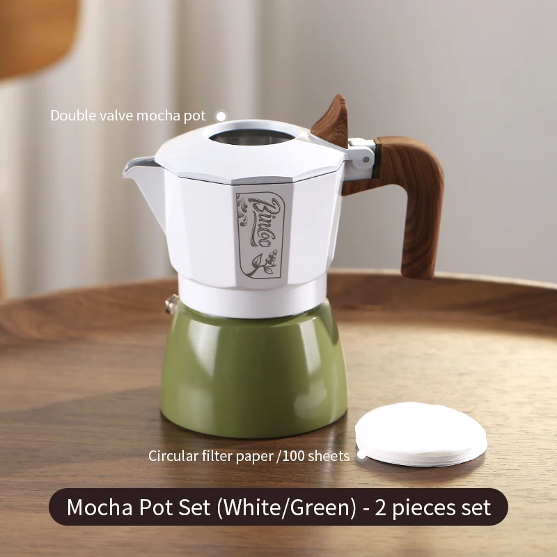 White Green 2pcs