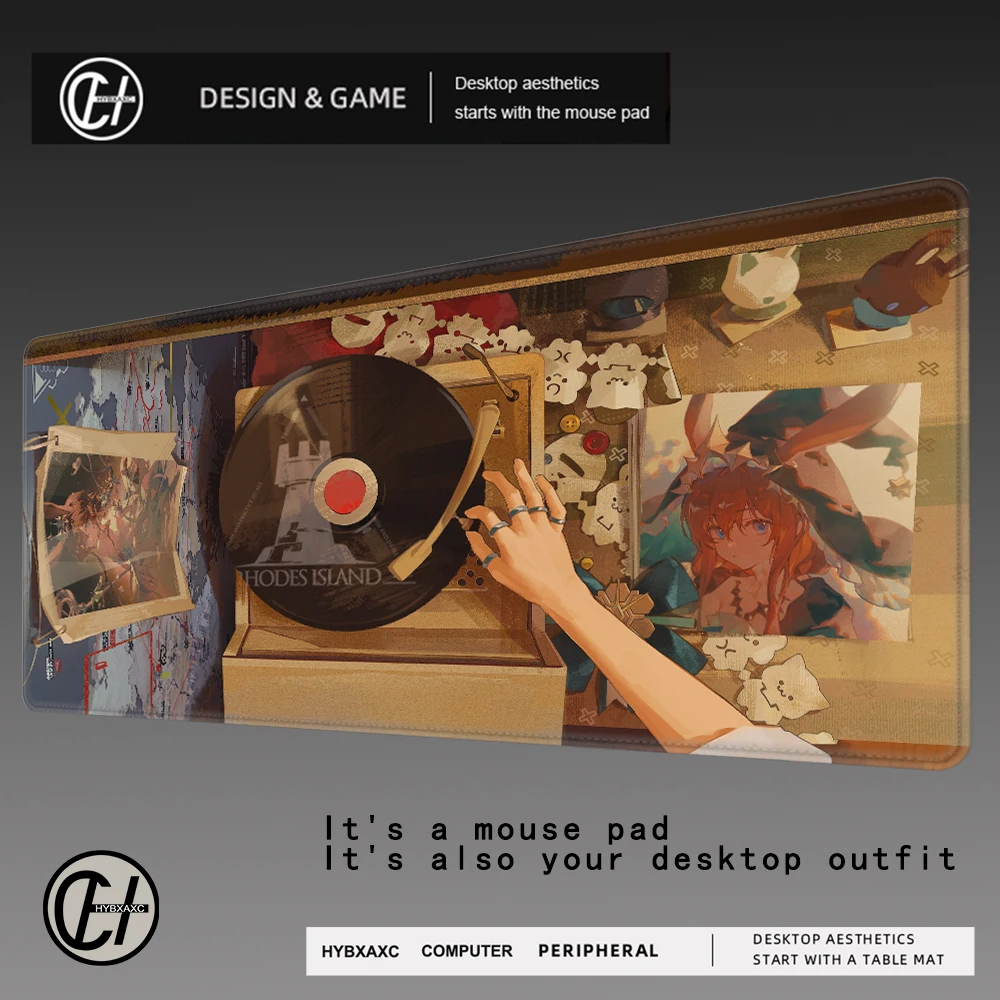 

Новый игровой коврик для мыши Arknights-endfield, нескользящий резиновый коврик для игровой мыши, большой коврик для мыши, HD-коврик для ПК, украшение для рабочего стола, офисный коврик для мыши