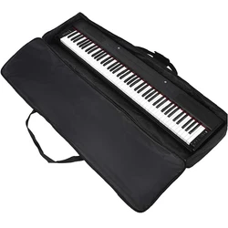 Borsa per il trasporto della tastiera a 88 tasti con manico 420D Oxford custodia per strumenti per pianoforte elettronico portatile addensata