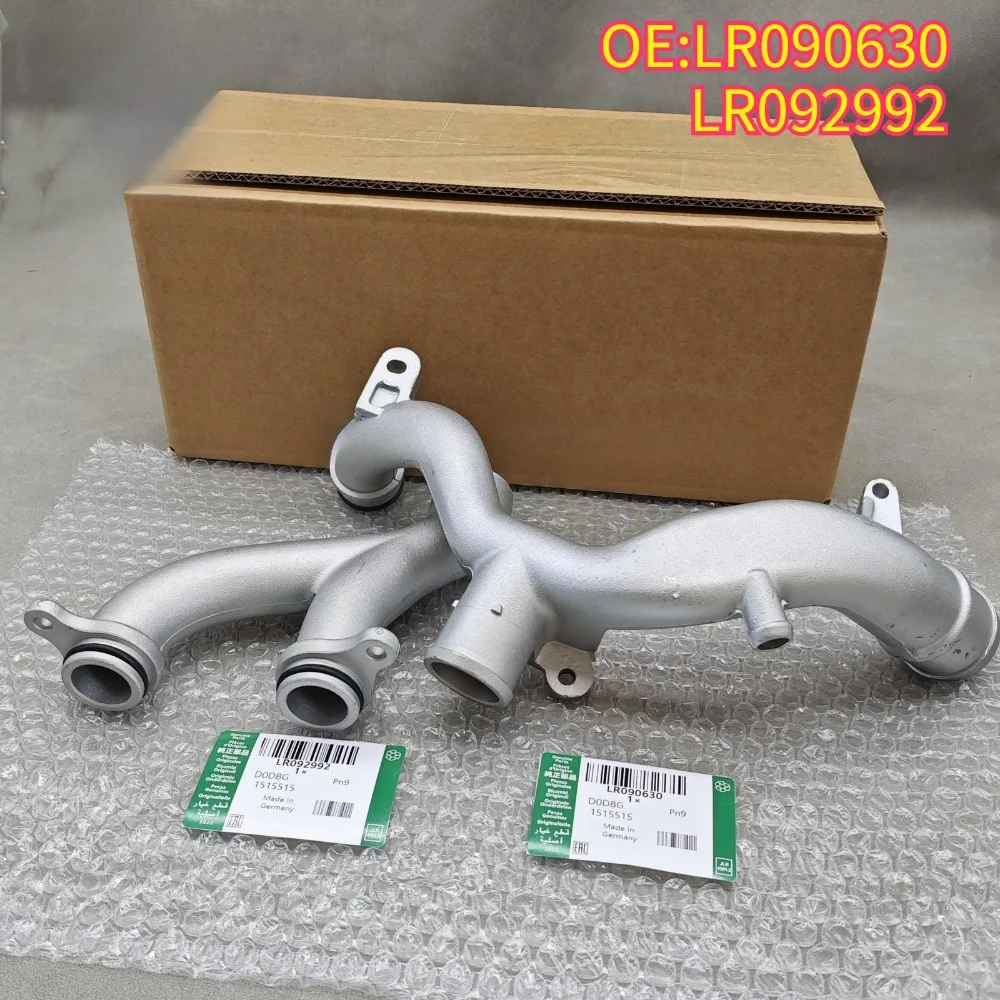 

High quality New For LR090630 LR092992 Water Outlet Tube Hose Kit For Discovery 4 Range Rover Sport 3.0L V6